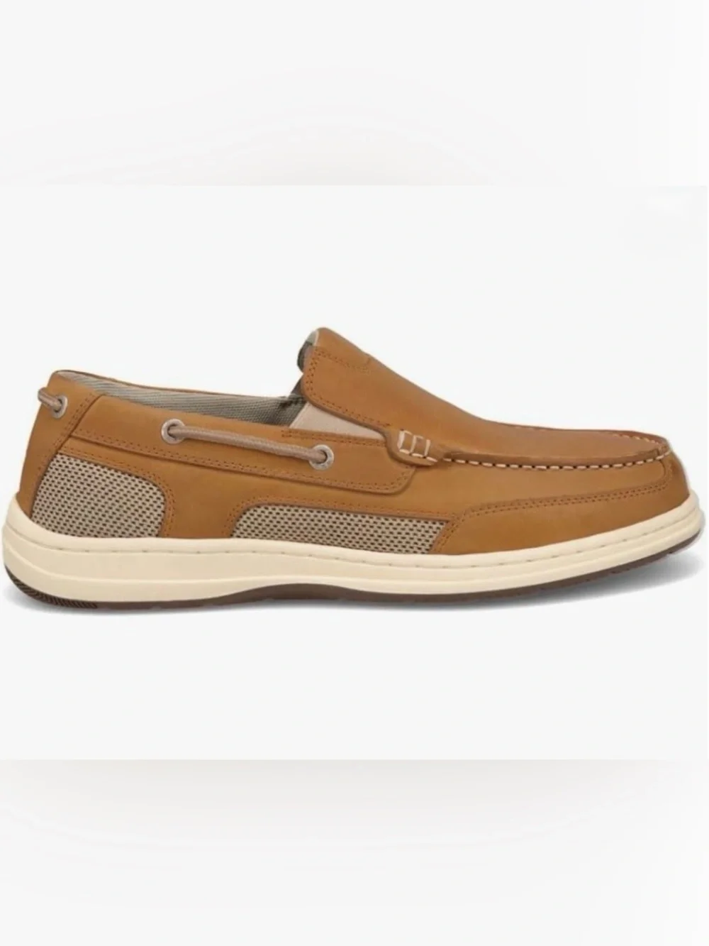 Dockers Men's Cognac Slip-On Leather Loafer Size 14